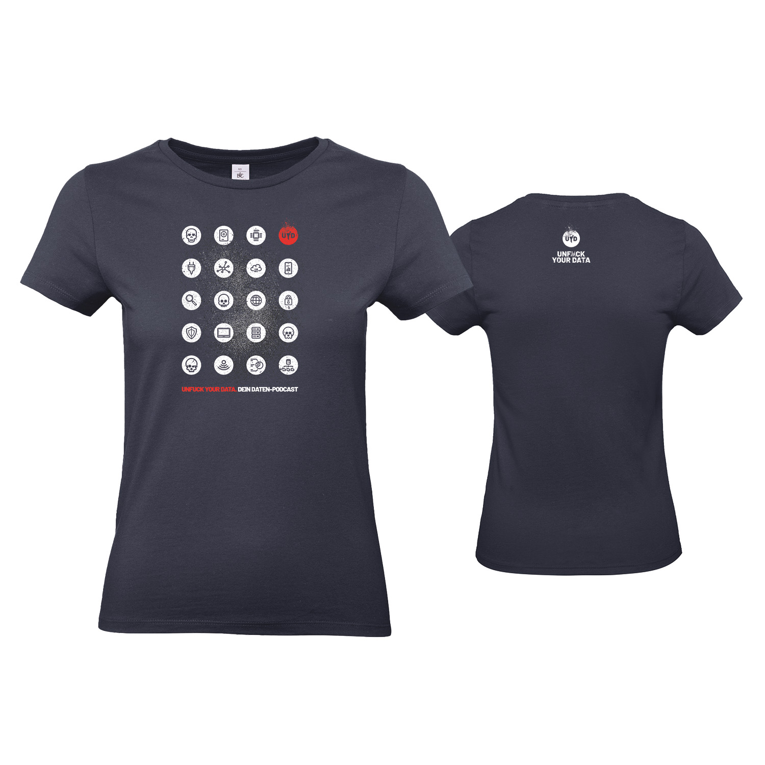 T-Shirt tailliert »Icon«          
